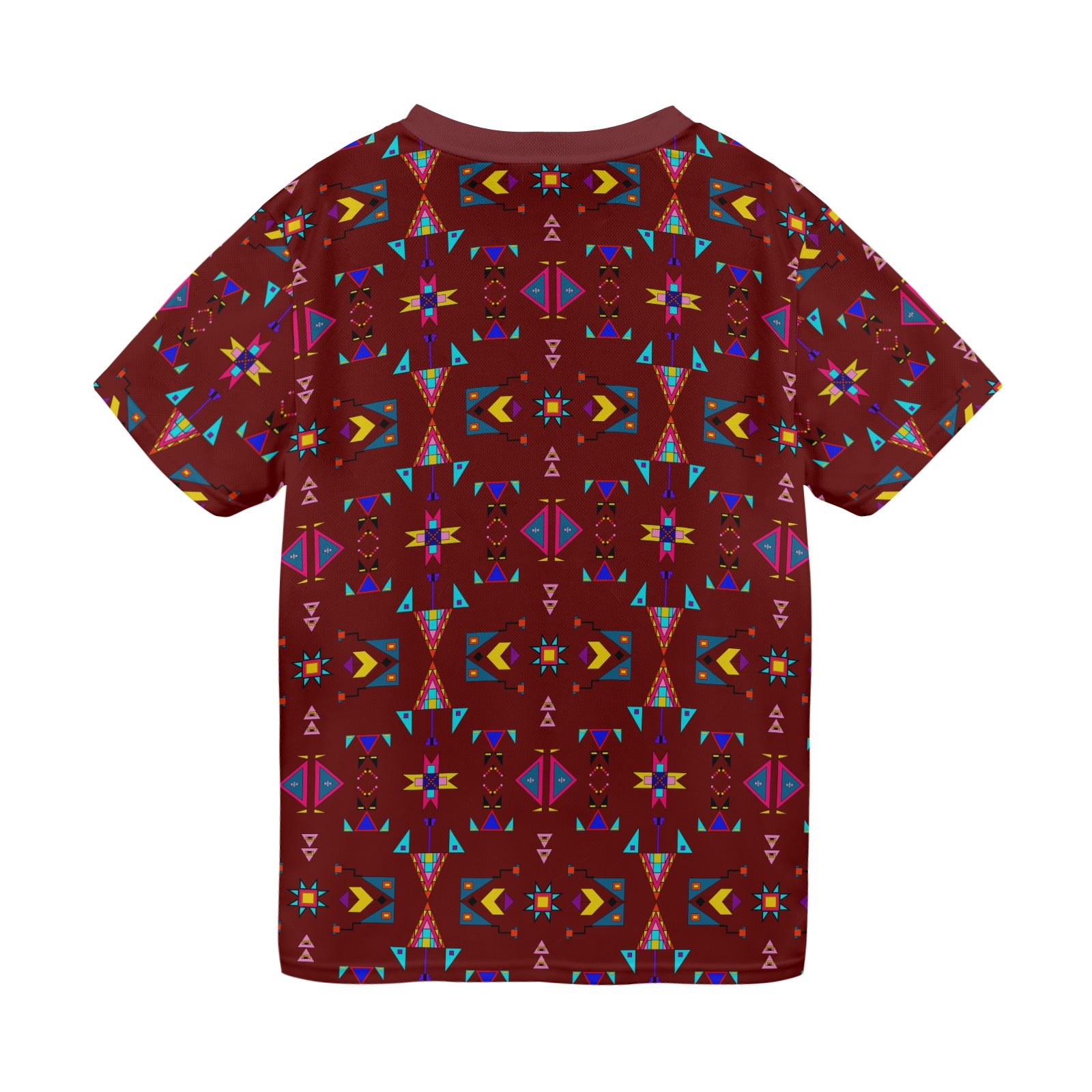 Enemy Territory Dark Maroon T-shirt for Men
