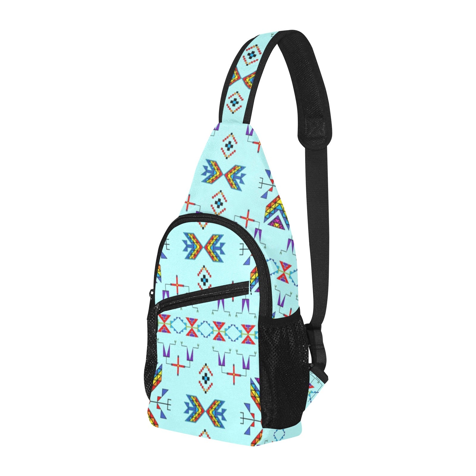 Rainy Chief Rainbow Robin Egg Chest Bag