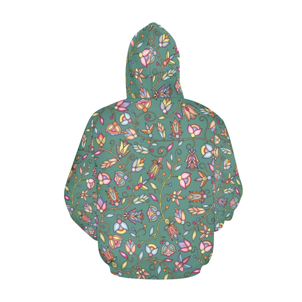 Buffalo Bloom Pond Reflection Hoodie for Women (USA Size)