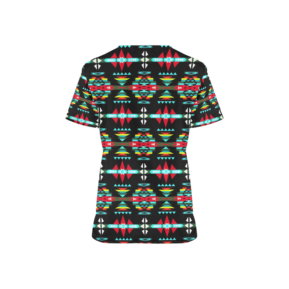 River Trail Sunset Scrub Top