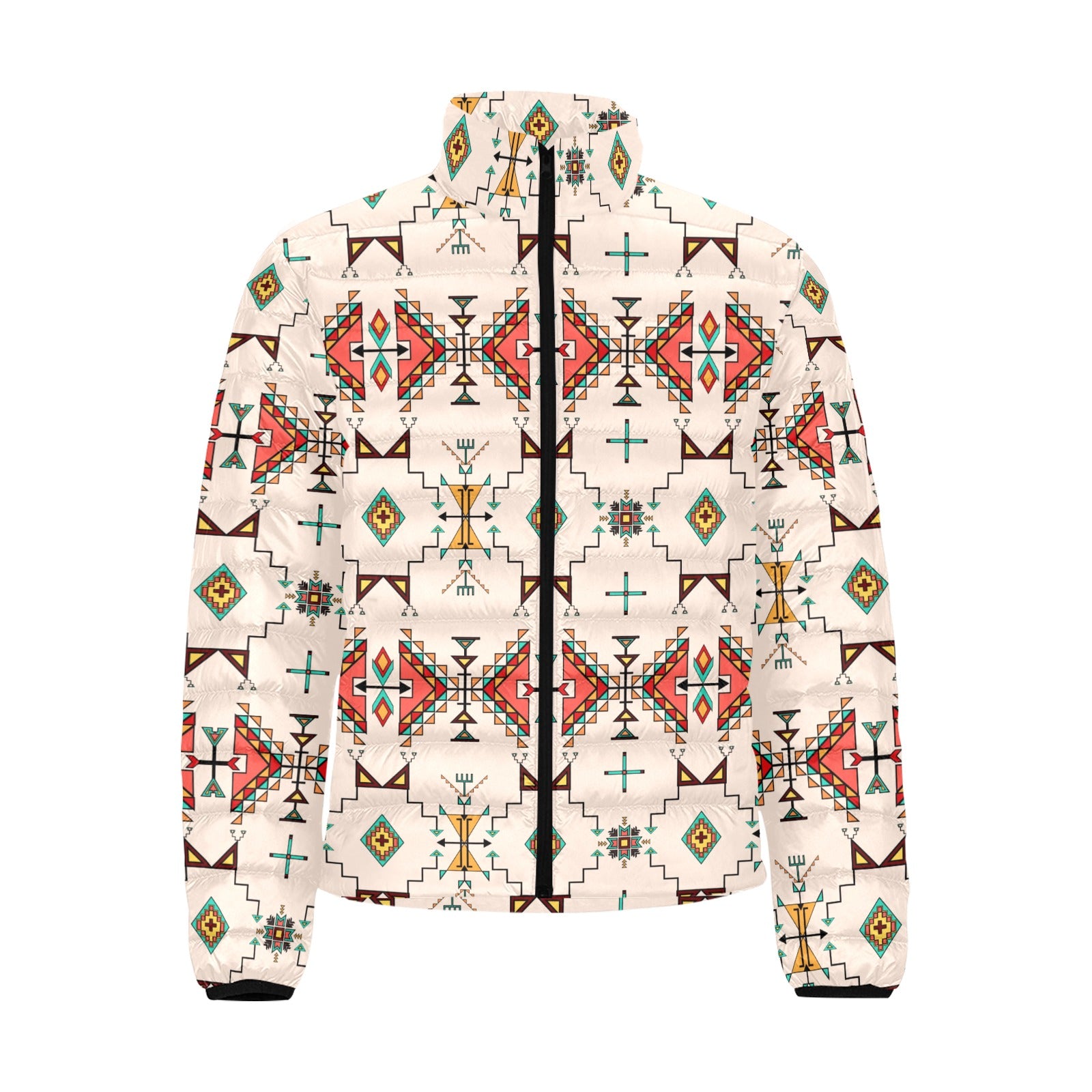 Thunder Flight Cream Men's Padded Jacket