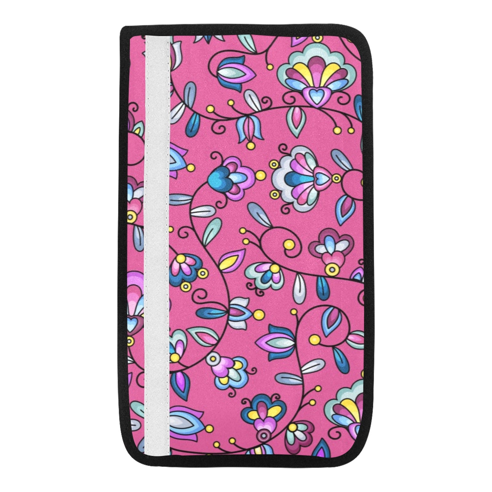 Autumn Bundle Blessing Pink Car Seat Belt Cover 7''x12.6'' (Pack of 2)
