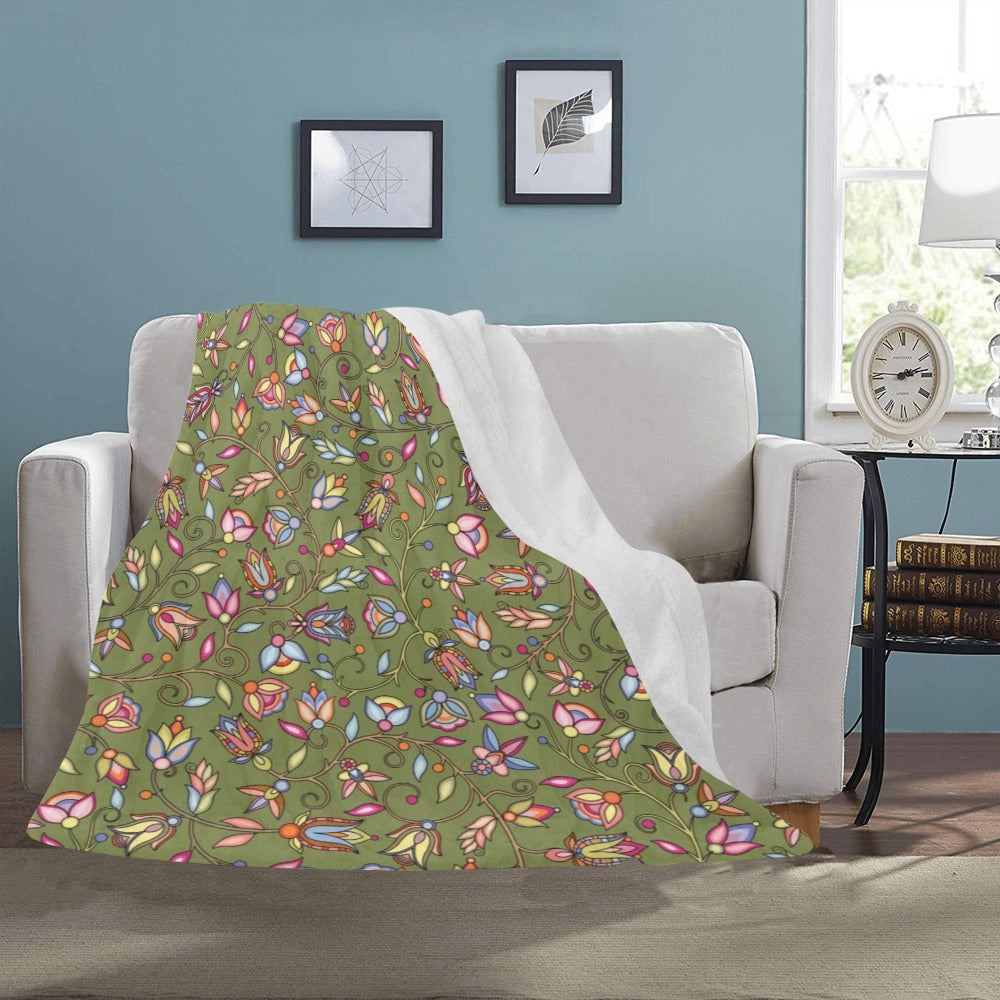 Buffalo Bloom Sage Ultra-Soft Micro Fleece Blanket 50"x60"