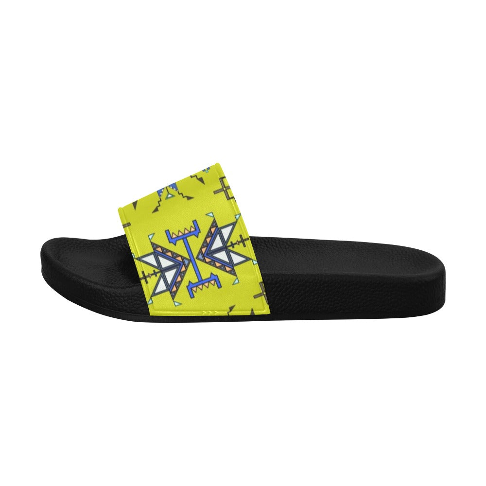 Eagle Strike Lime Women's Slide Sandals