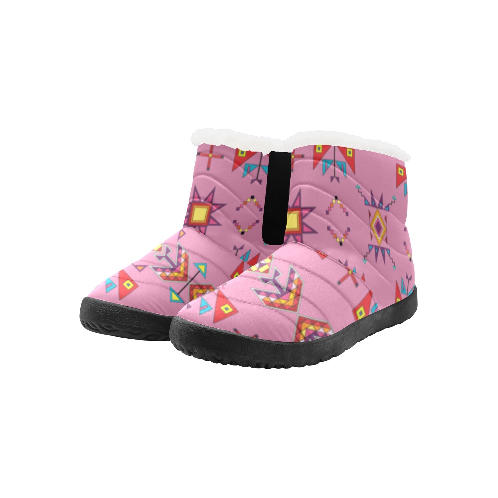 Scattered Generations Pink Women's Padded Winter Boot