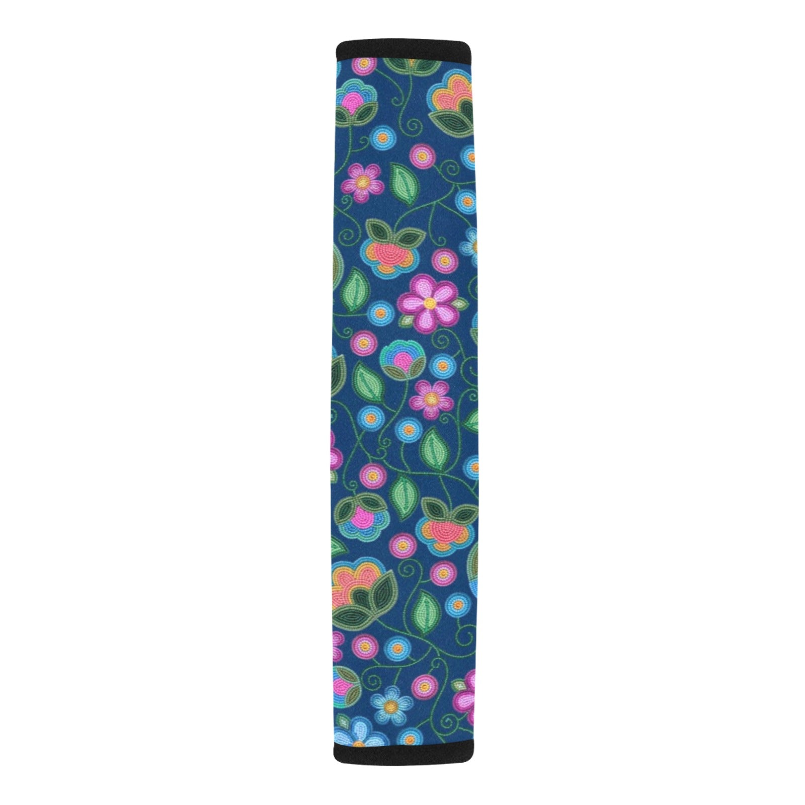 Turquoise Sunbeam Blue Car Seat Belt Cover 7''x12.6'' (Pack of 2)
