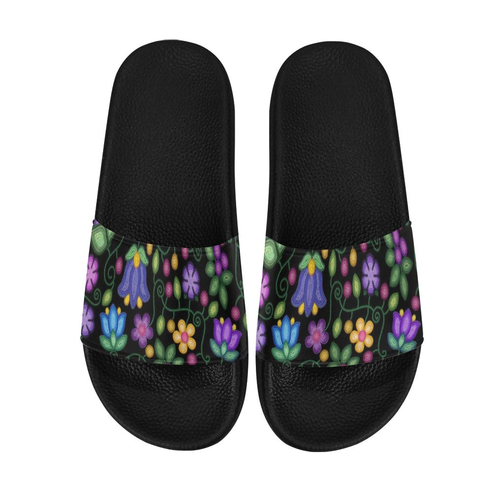 Bloom Uplift Black Women's Slide Sandals