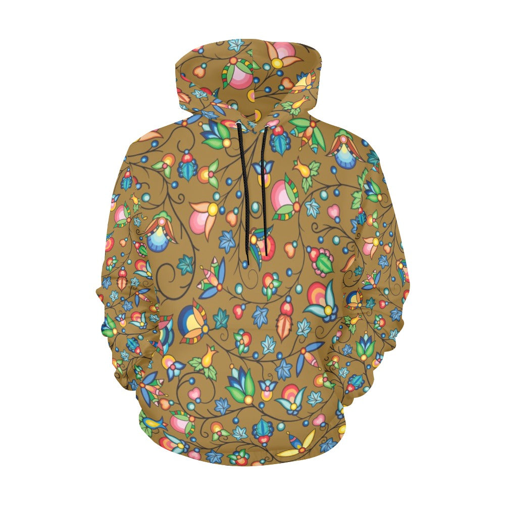 Prairie Plains Spirit Fall Leaves Hoodie for Women (USA Size)