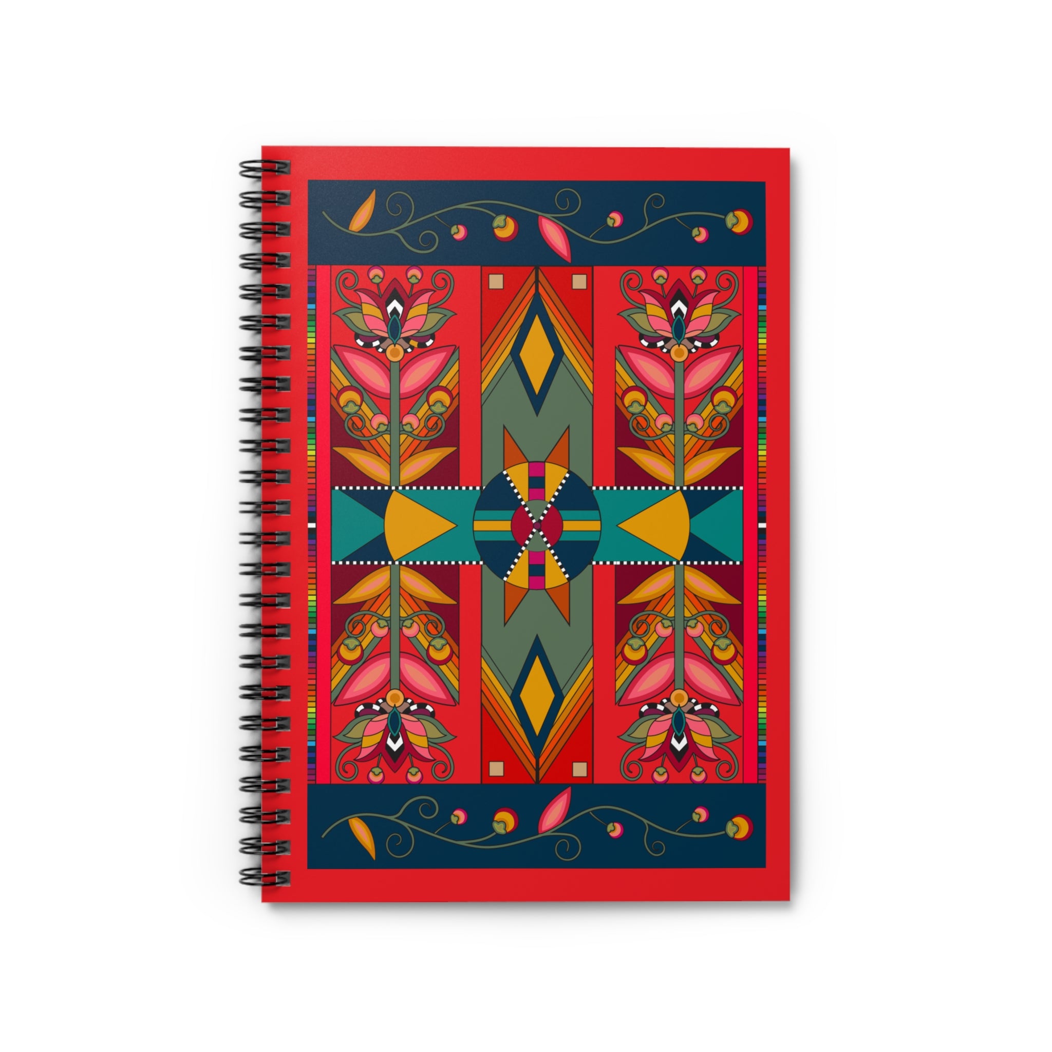 Vinyl Makeup Spiral Notebook