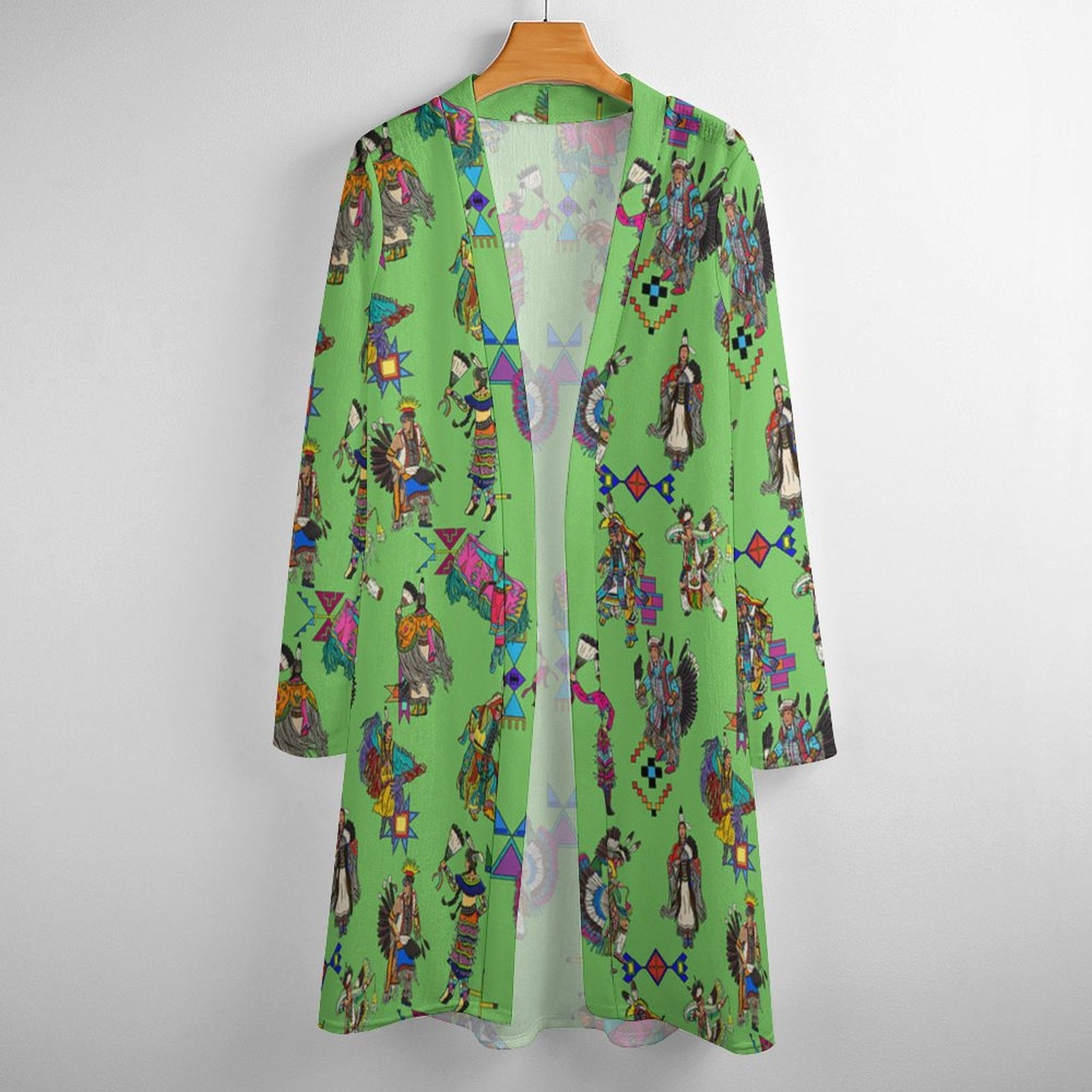 Grand Entry Dancers Grass Cardigan