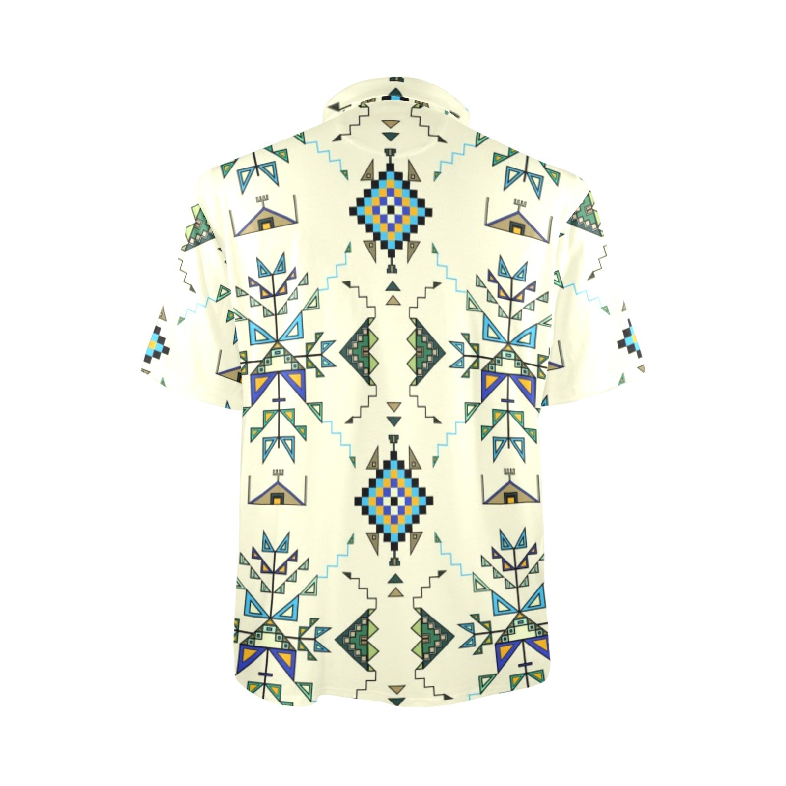 Bear Shield Cream Polo Shirt