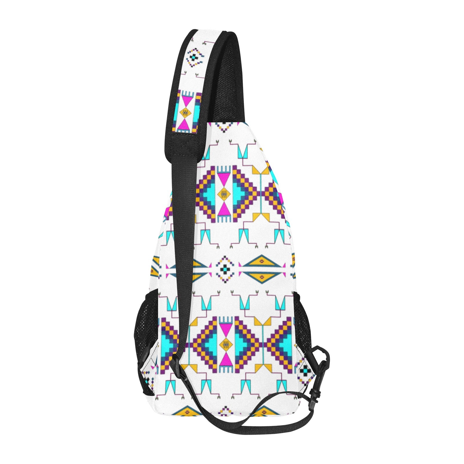 Rite of Passage White Chest Bag