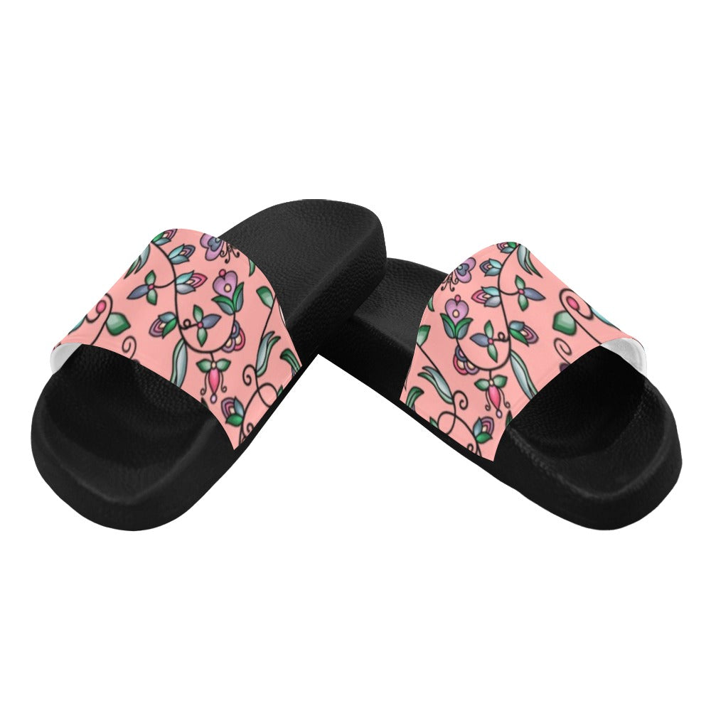 Amber Evening Garland Peach Men's Slide Sandals