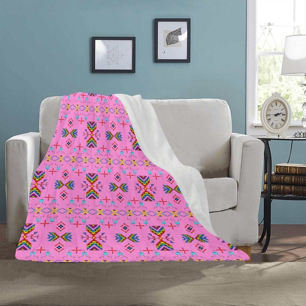 Rainbow Chief Rainbow Blush Ultra-Soft Micro Fleece Blanket 40"x50"