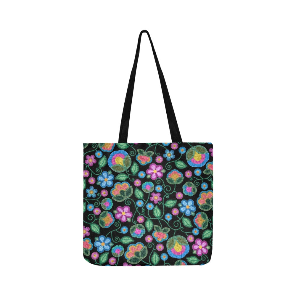 Turquoise Sunbeam Reusable Shopping Bag (Two sides)