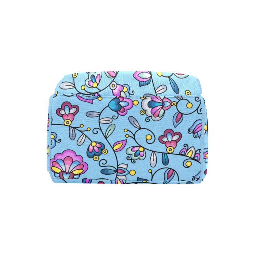 Autumn Bundle Blessing Blue Multi-Function Diaper Backpack/Diaper Bag