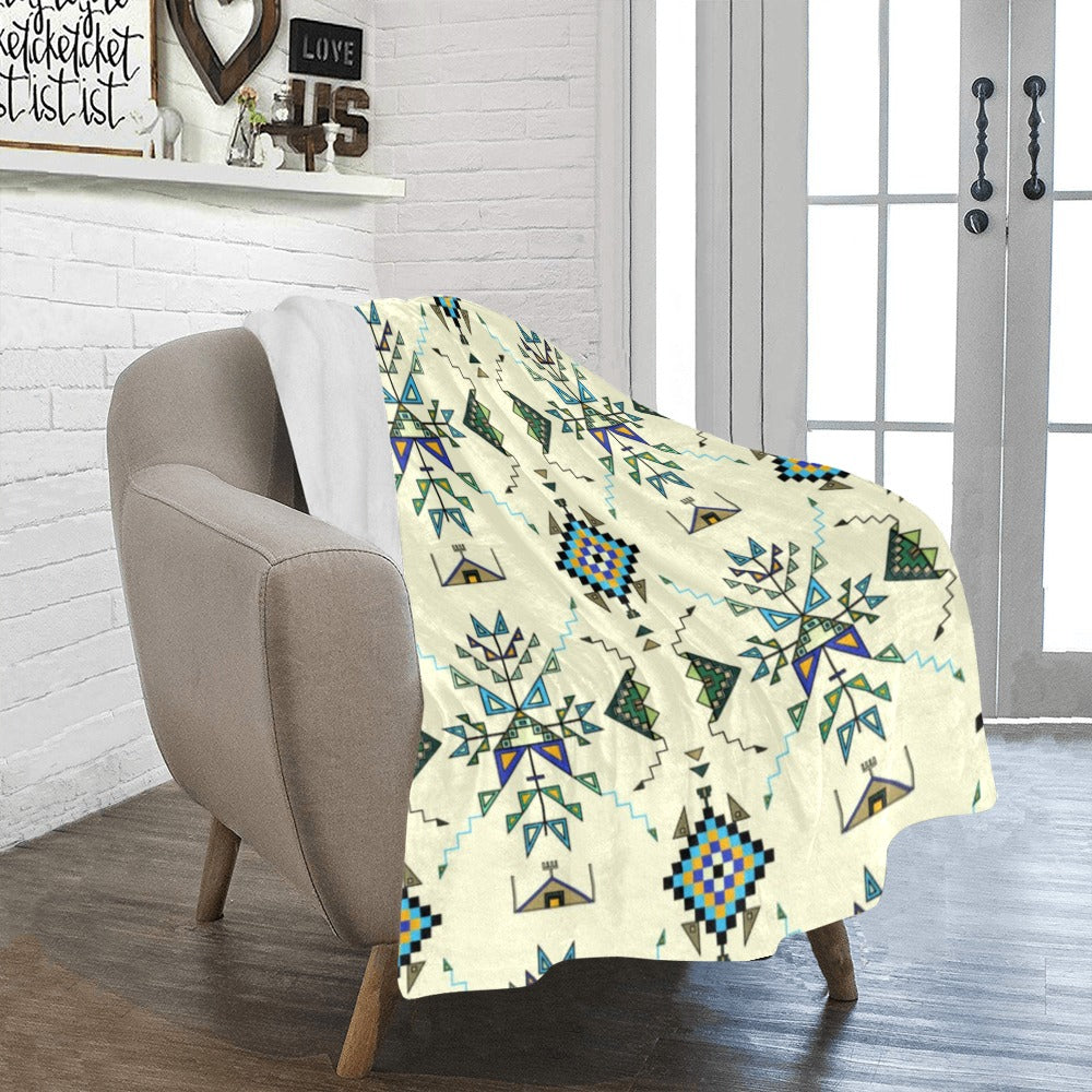 Bear Shield Cream Ultra-Soft Micro Fleece Blanket 40"x50"