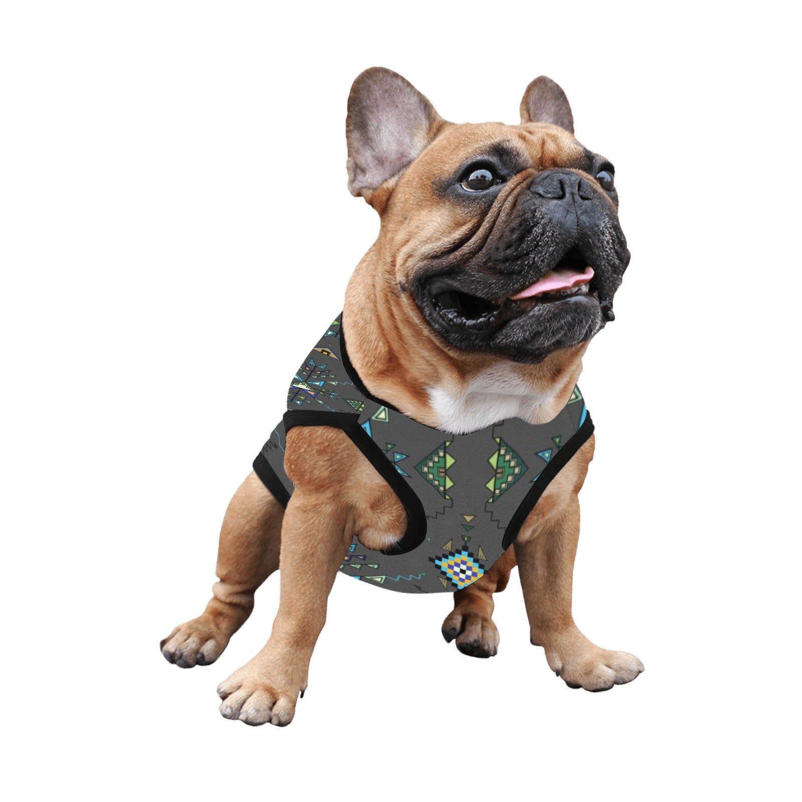 Bear Shield Gray Pet Tank Top