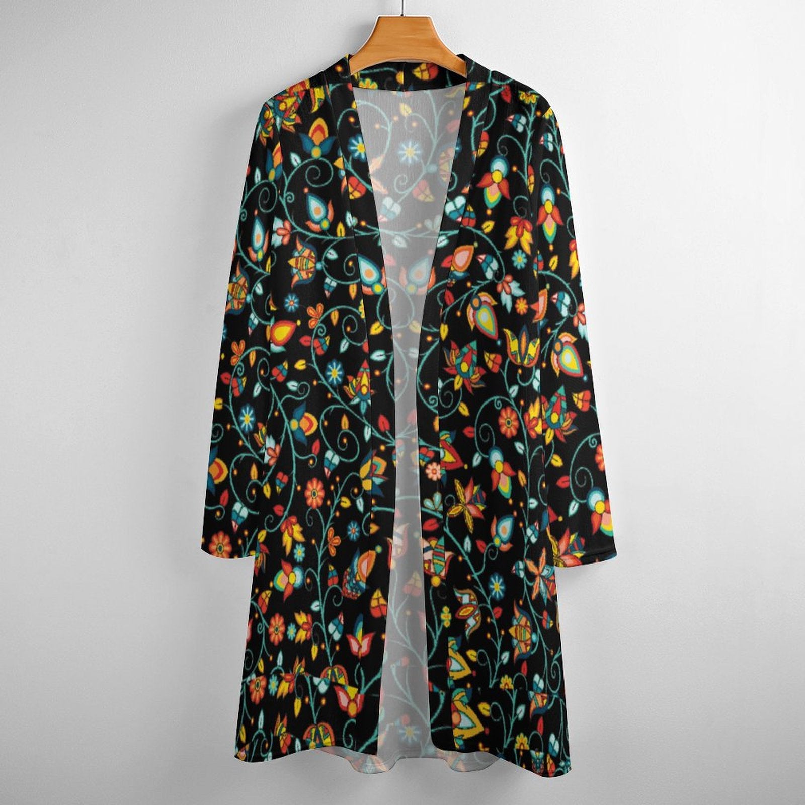 Thorny Path Black Cardigan