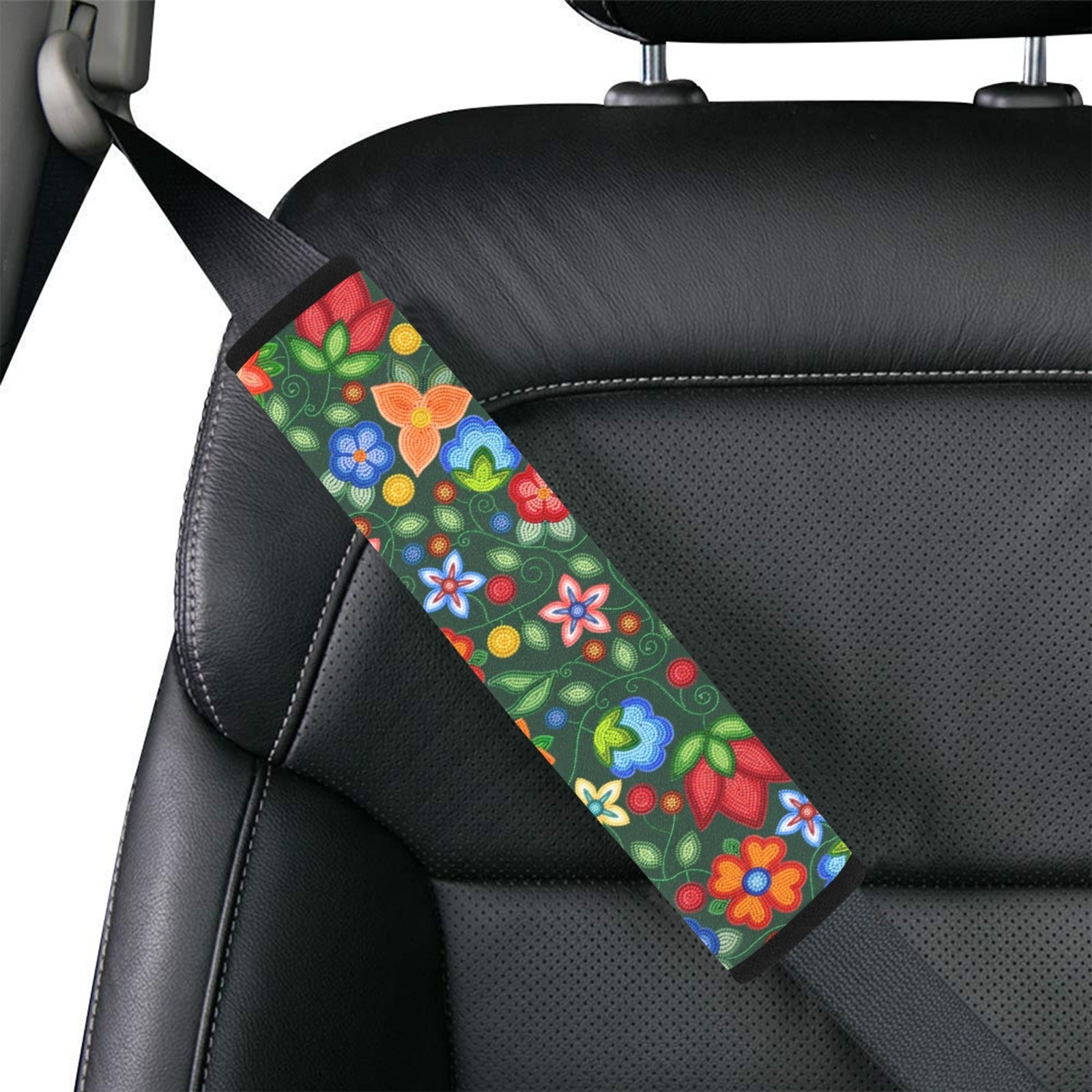 Morning Harmony Forest Car Seat Belt Cover 7''x12.6'' (Pack of 2)