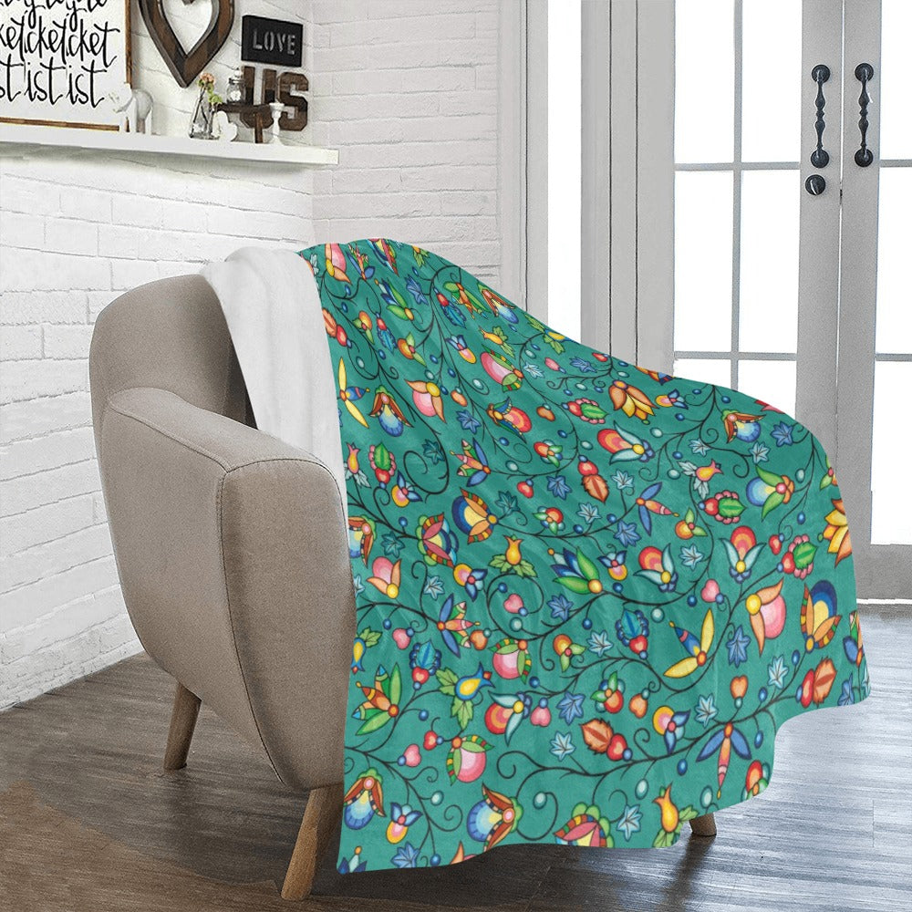 Prairie Plains Spirit Afternoon Sky Ultra-Soft Micro Fleece Blanket 50"x60"