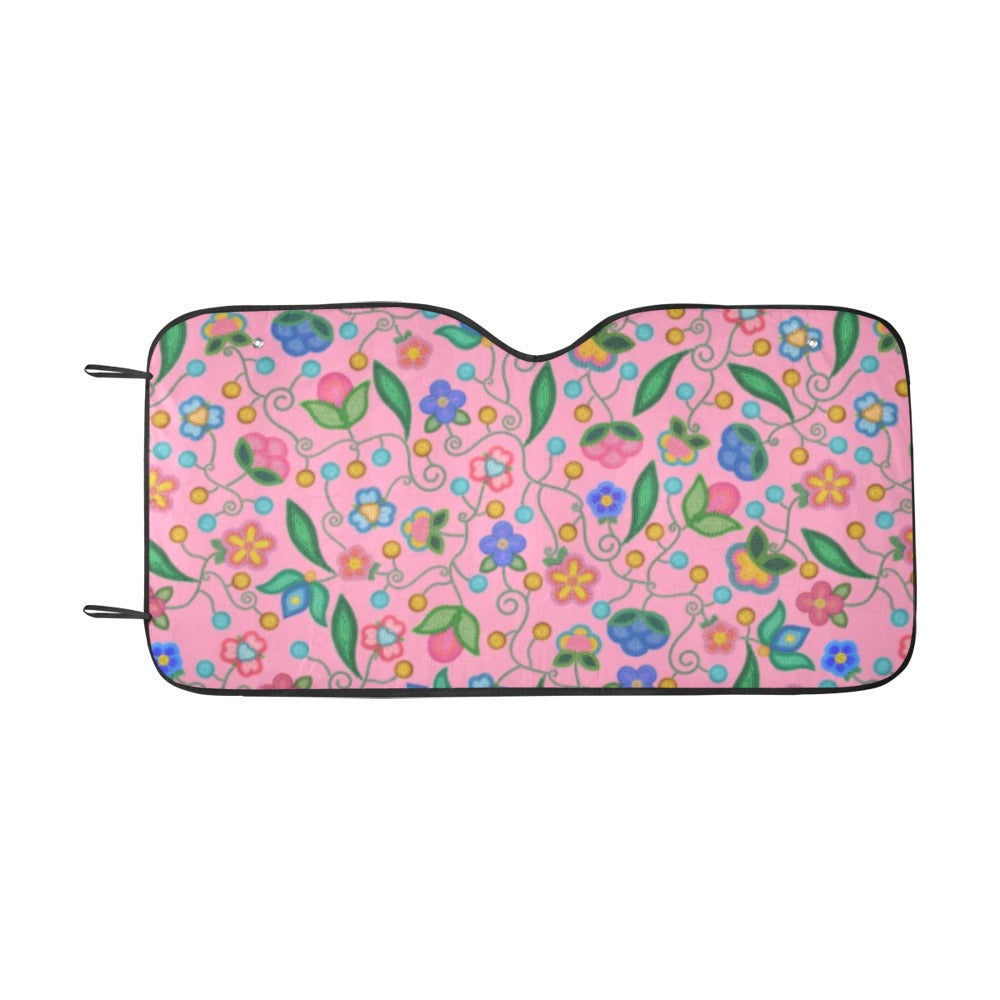 Skyberry Serenade Pink Car Sun Shade 55"x30"