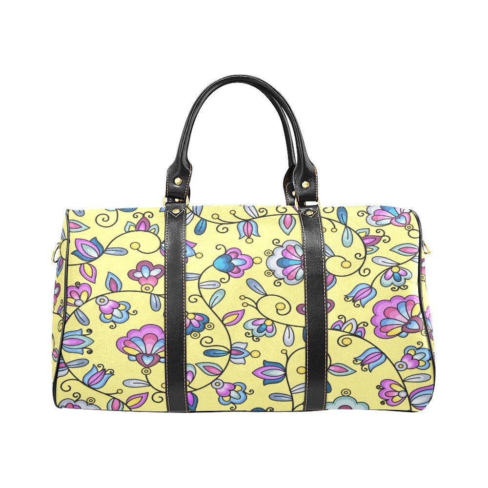 Autumn Bundle Blessing Yellow Waterproof Travel Bag/Small