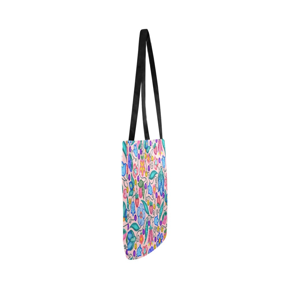 Sweet Offering Pink Reusable Shopping Bag (Two sides)