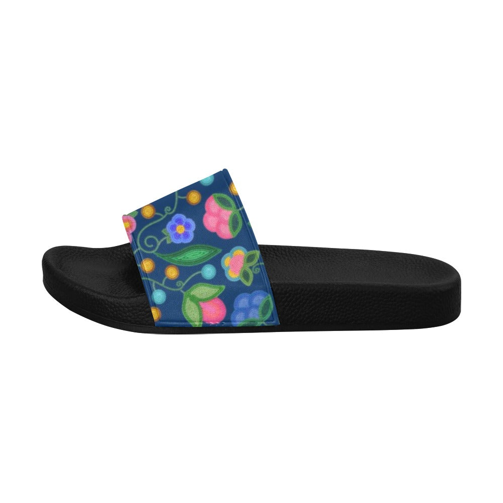 Skyberry Serenade Navy Men's Slide Sandals