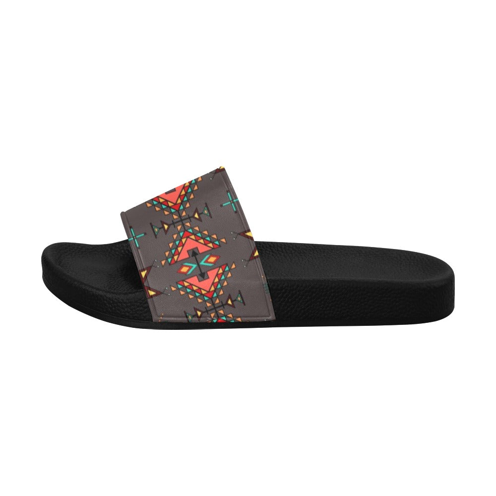 Thunder Flight Gray Women's Slide Sandals