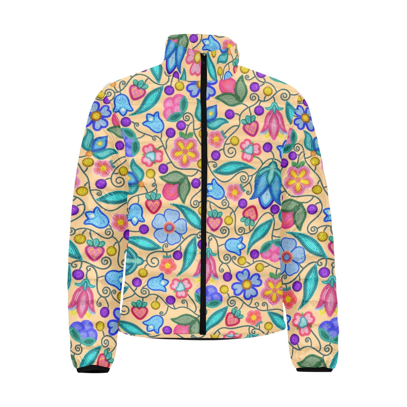 Sweet Offering Cream Men's Padded Jacket