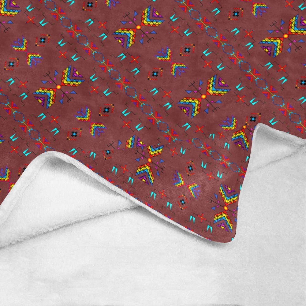 Rainy Chief Rainbow Earth Clay Ultra-Soft Micro Fleece Blanket 50"x60"