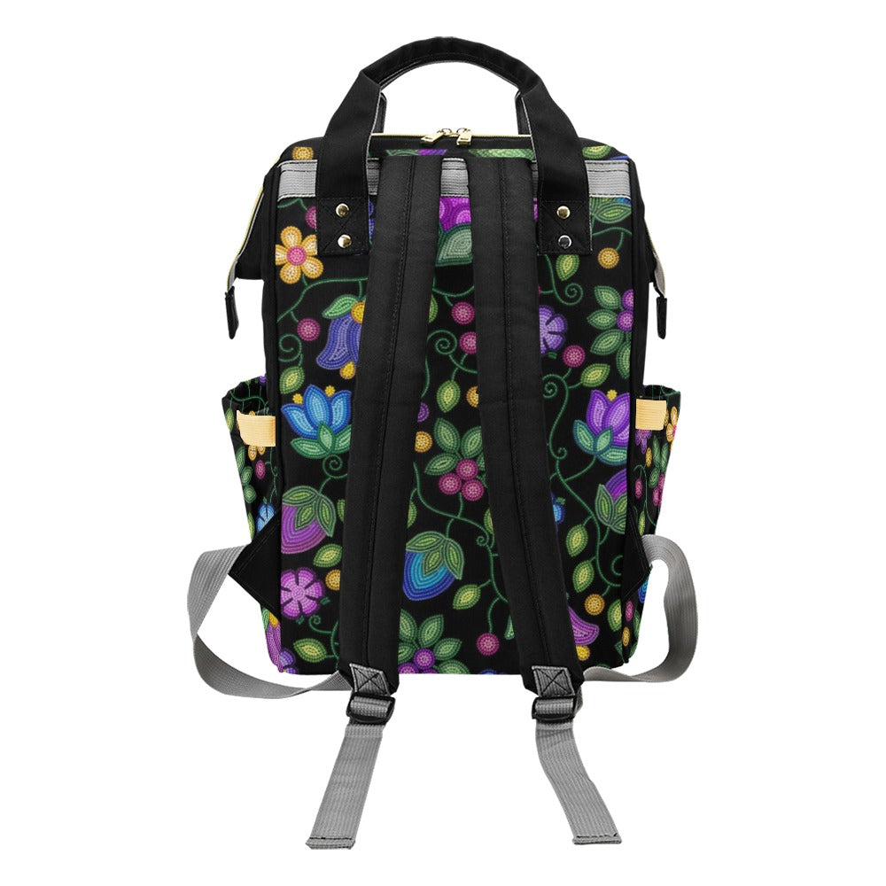 Bloom Uplift Black Multi-Function Diaper Backpack/Diaper Bag