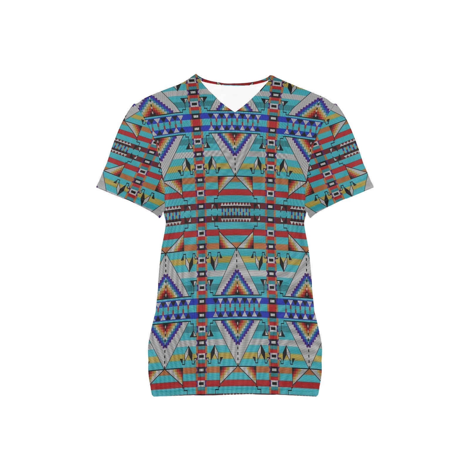 Medicine Blessing Turquoise Scrub Top