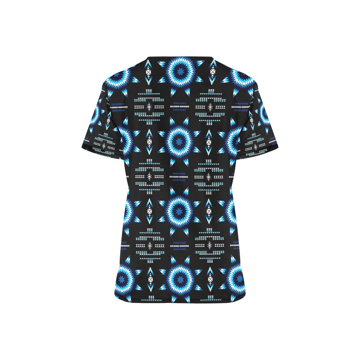 Rising Star Wolf Moon Scrub Top