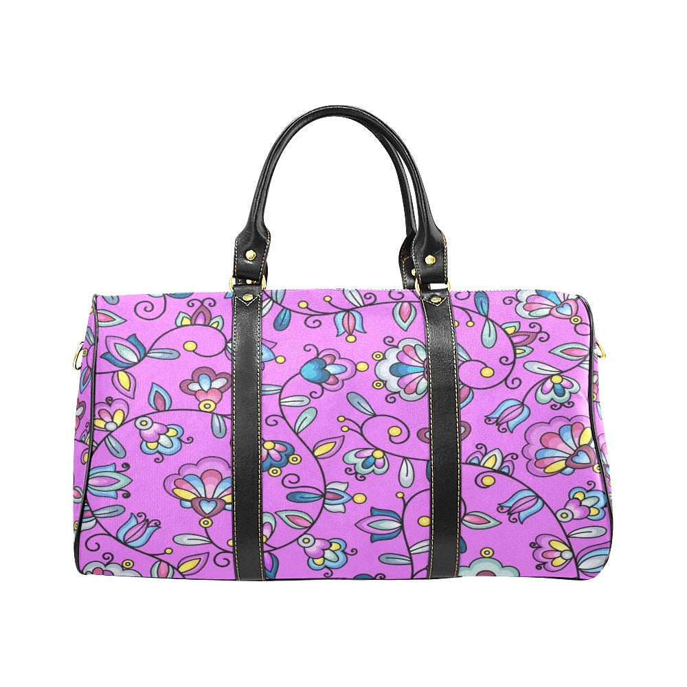 Autumn Bundle Blessing Purple Waterproof Travel Bag/Small