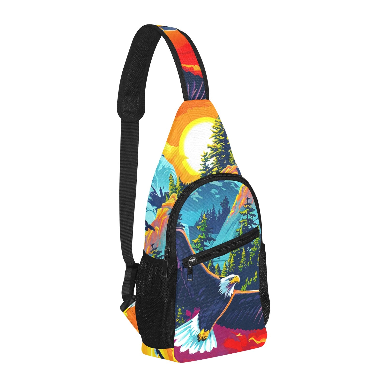 Cruising Eagles Chest Bag