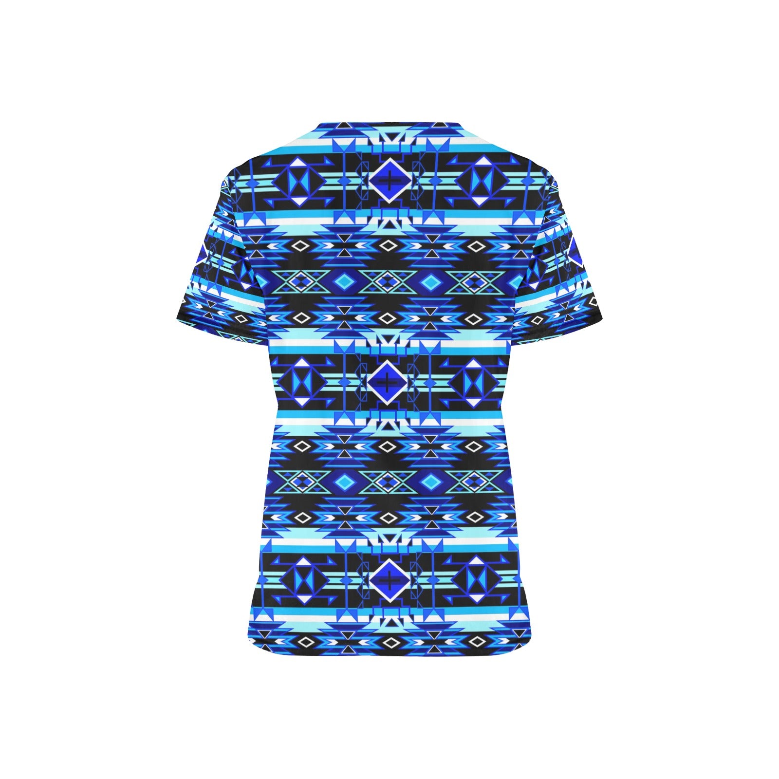 Force of Nature Winter Night Scrub Top
