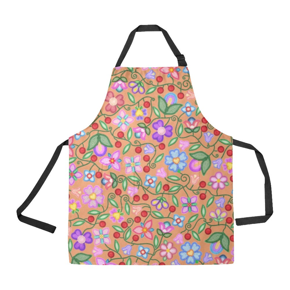 Petal Harmony Terracotta Apron