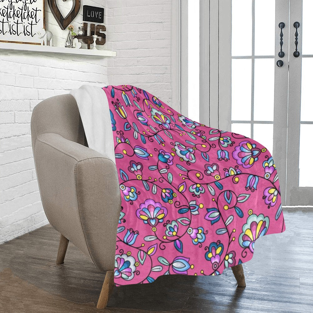 Autumn Bundle Blessing Pink Ultra-Soft Micro Fleece Blanket 40"x50"