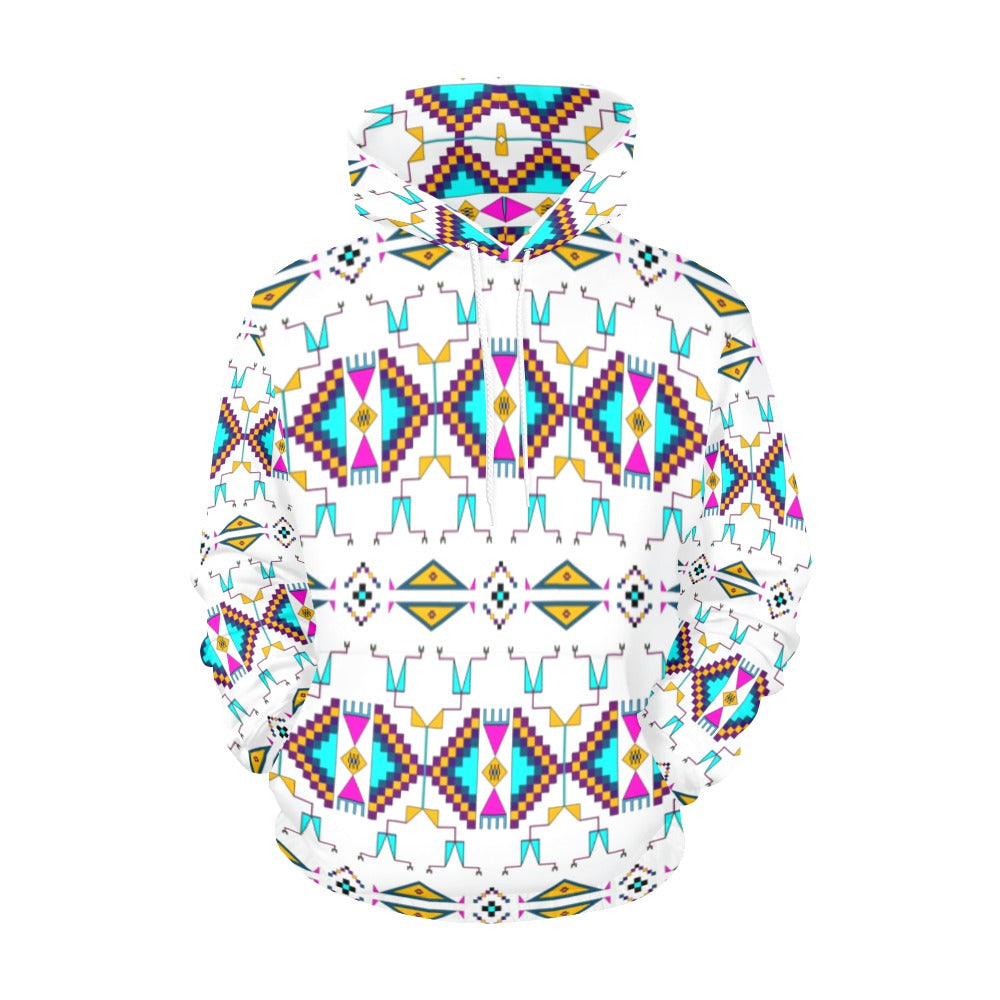 Rite of Passage White Hoodie for Women (USA Size)