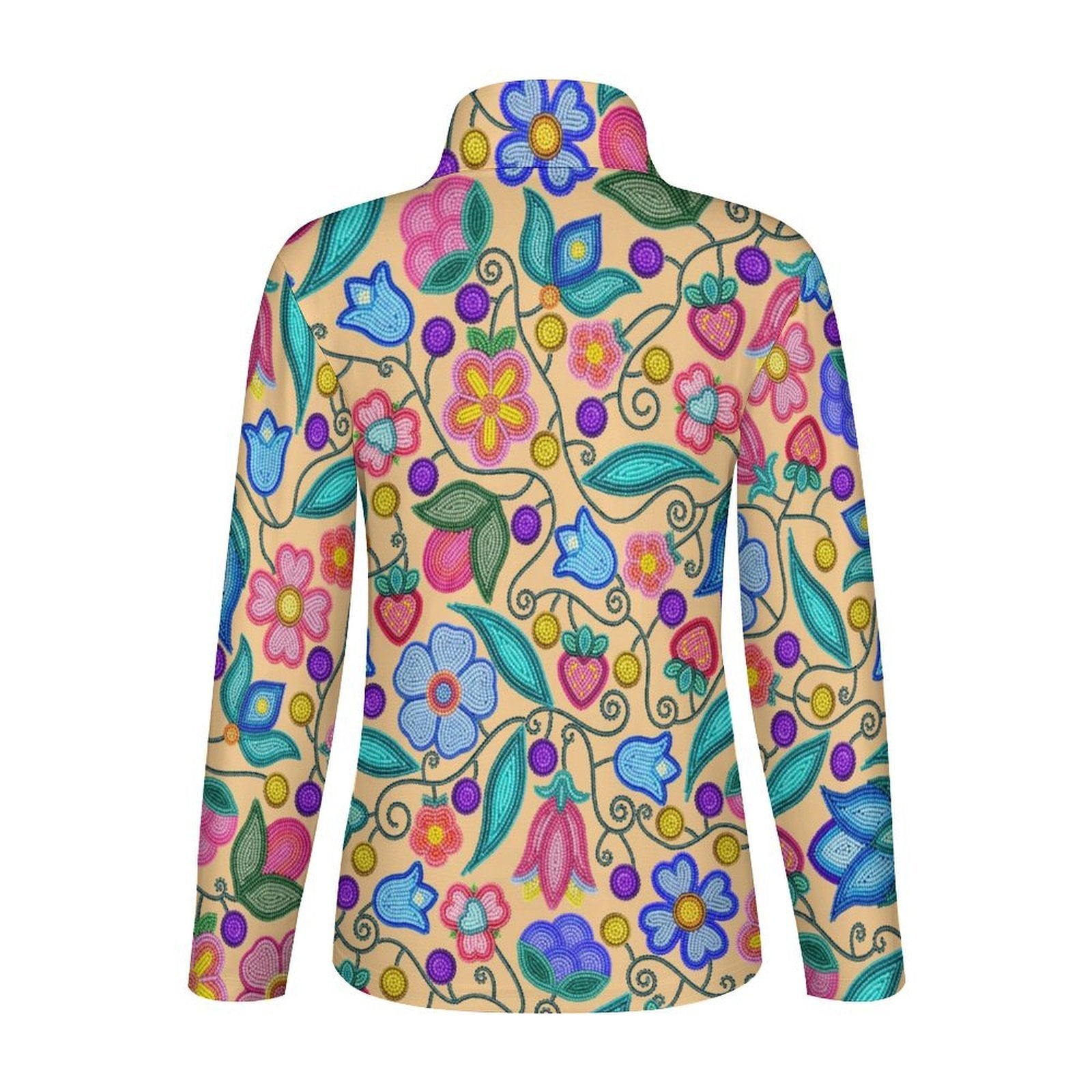 Sweet Offering Cream Long Sleeve Yoga Shirt