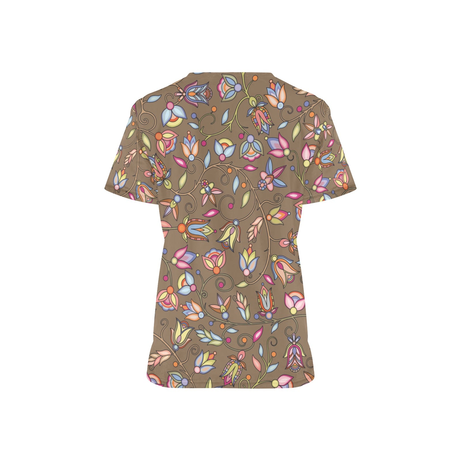 Buffalo Bloom Earth Song Scrub Top