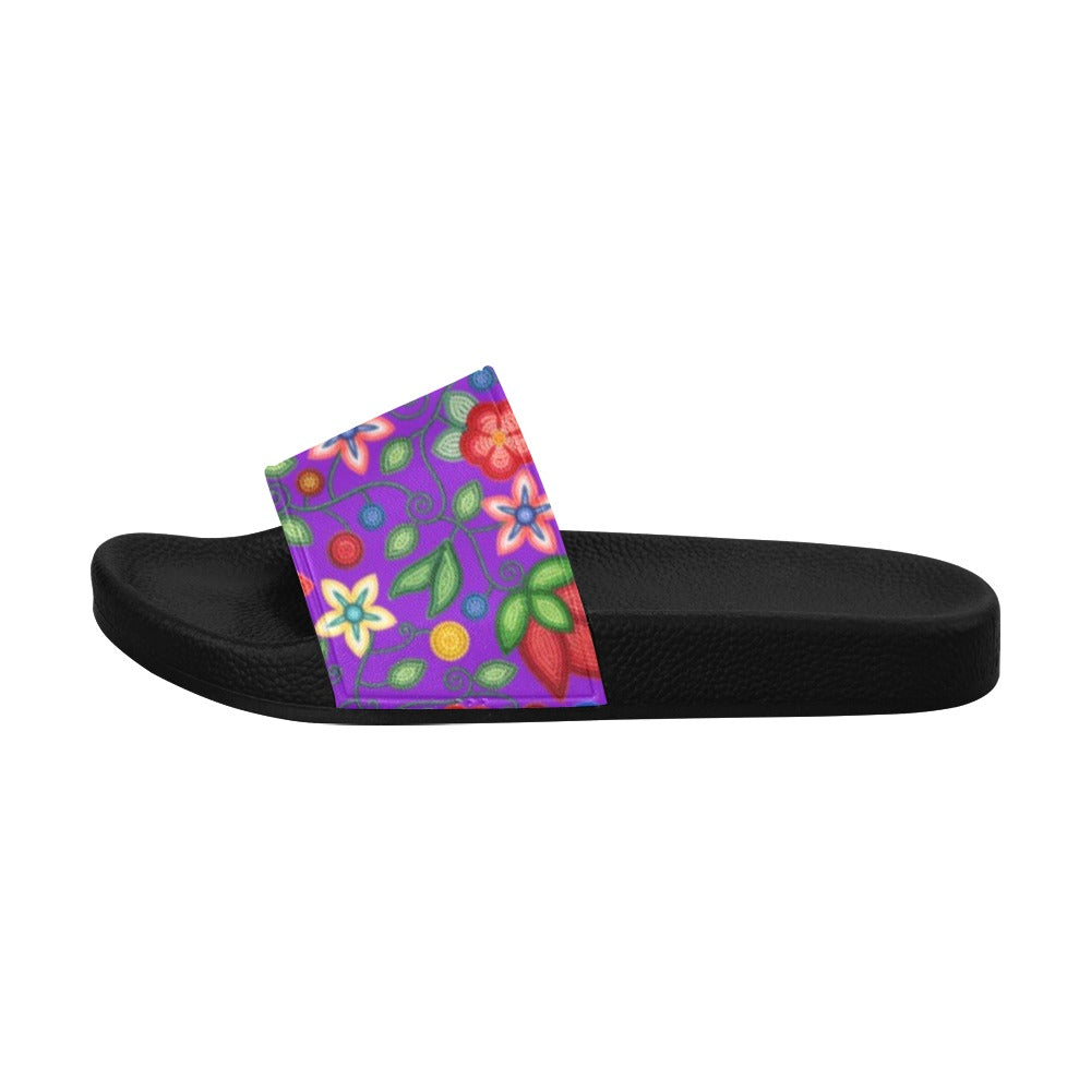 Morning Harmony Purple Women's Slide Sandals