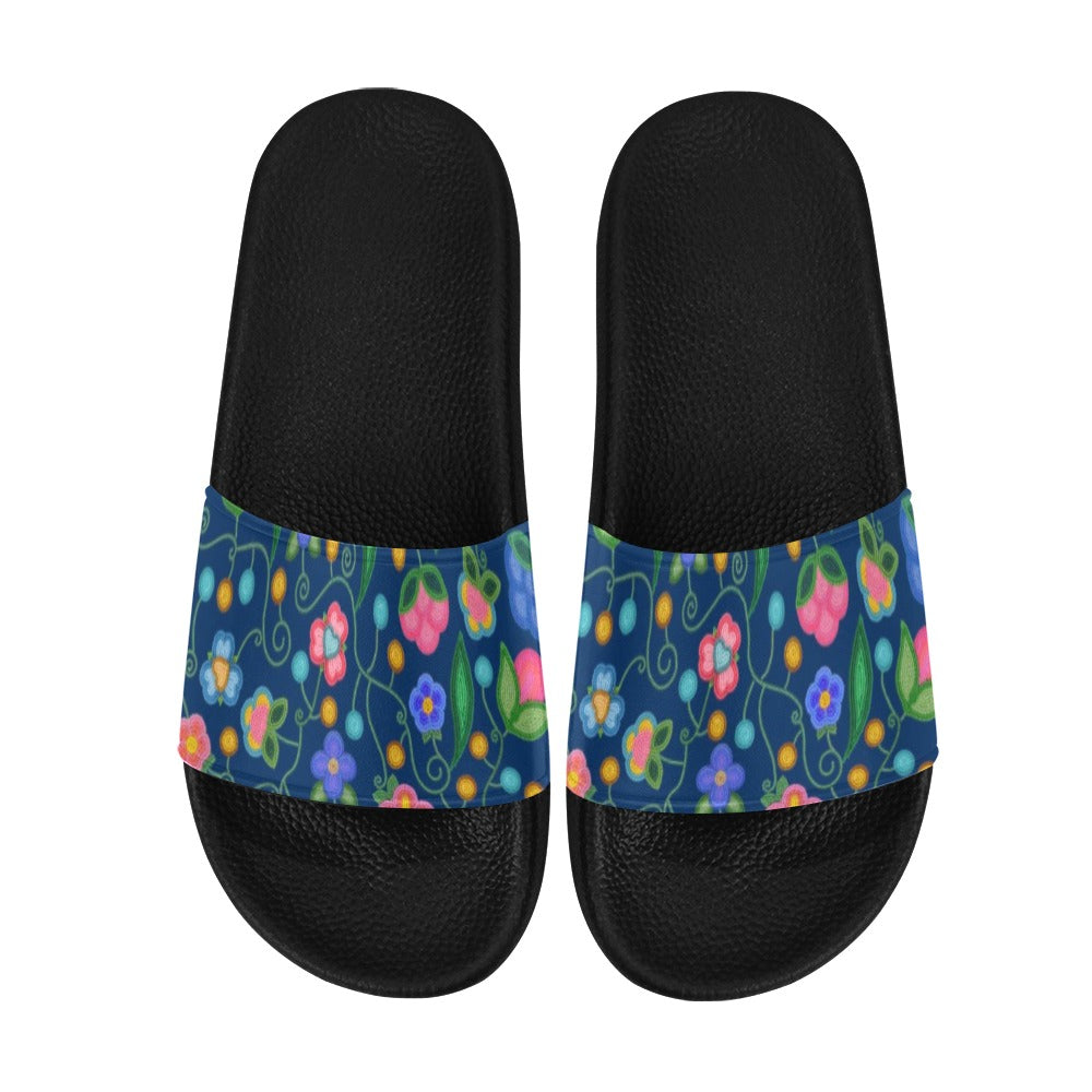 Skyberry Serenade Navy Women's Slide Sandals