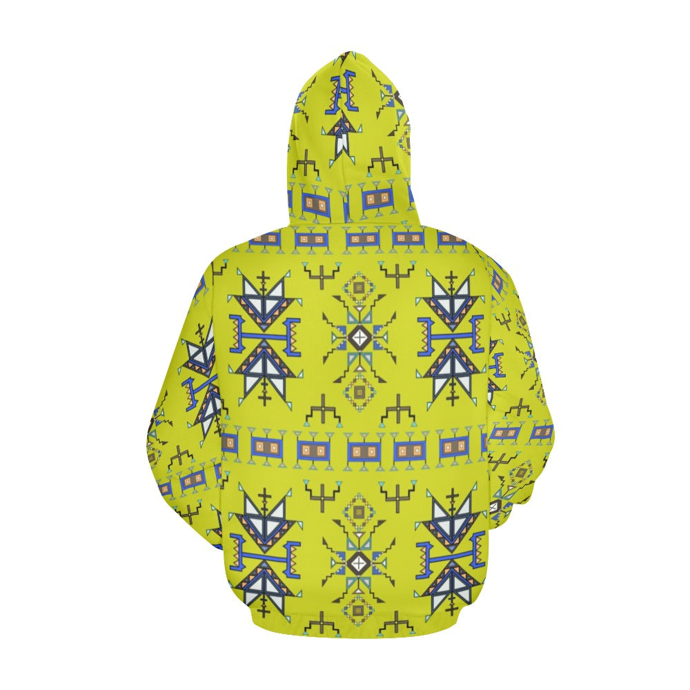 Eagle Strike Lime Hoodie for Men (USA Size)