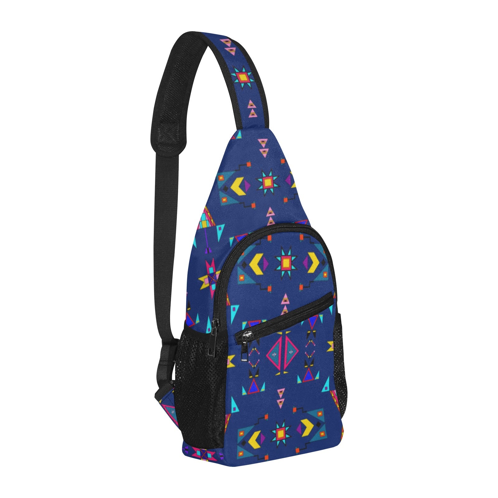 Enemy Territory Dark Navy Chest Bag