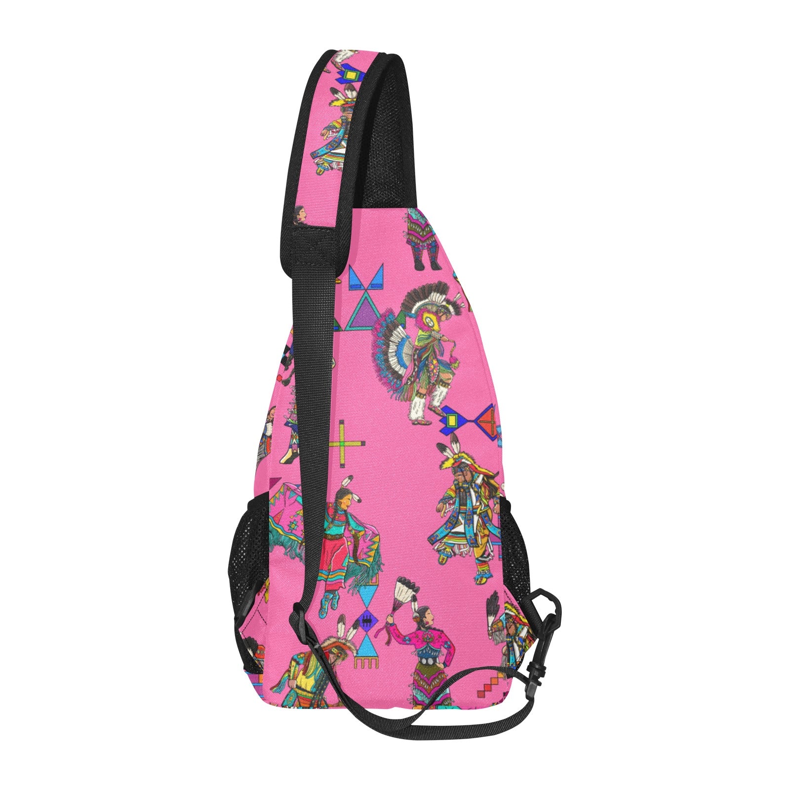 Grand Entry Dancer Pink Chest Bag