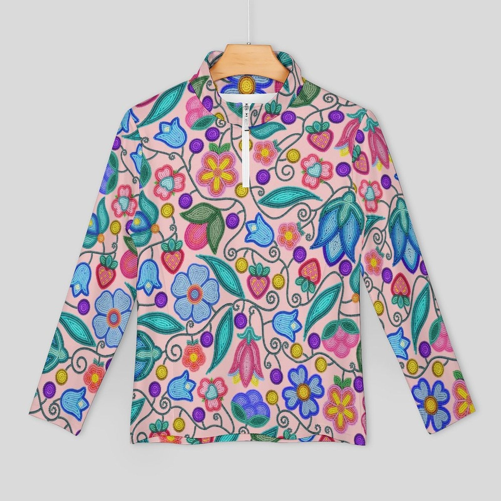Sweet Offering Pink Long Sleeve Yoga Shirt