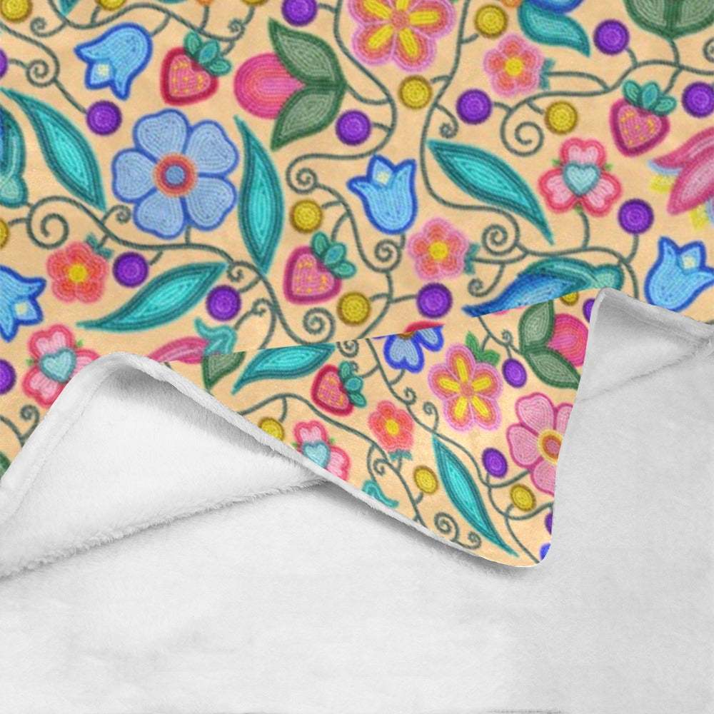 Sweet Offering Cream Ultra-Soft Micro Fleece Blanket 60"x80"